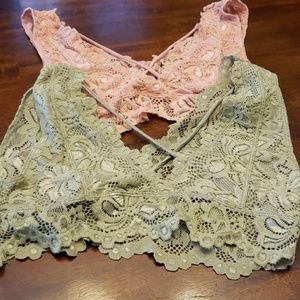 Two Ambiance Bralettes